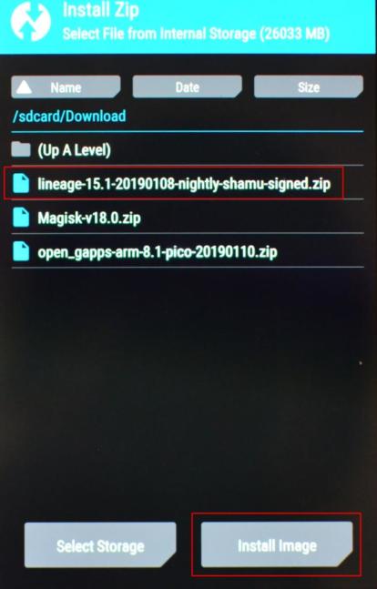 android カスタムROM インストール方法/焼き方